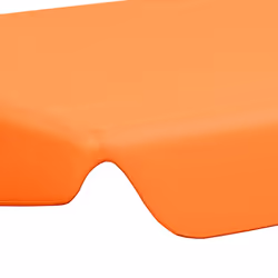 vidaXL Replacement Canopy for Garden Swing Outdoor Sunshade Gazebo Top Orange - Additional view 4