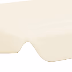 vidaXL Replacement Canopy for Garden Swing Outdoor Sunshade Gazebo Top Cream - Additional view 4