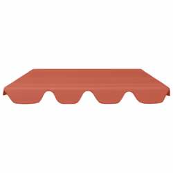 vidaXL Replacement Canopy for Garden Swing Outdoor Sunshade Gazebo Terracotta