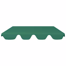 vidaXL Replacement Canopy for Garden Swing Outdoor Sunshade Gazebo Top Green