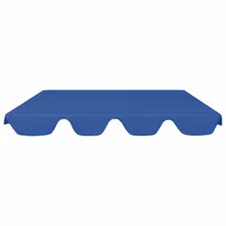 vidaXL Replacement Canopy for Garden Swing Outdoor Sunshade Gazebo Top Blue