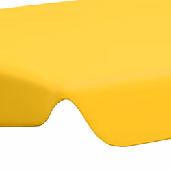 vidaXL Replacement Canopy for Garden Swing Outdoor Sunshade Gazebo Top Yellow