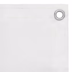 vidaXL Balcony Screen White 120x400 cm Oxford Fabric Privacy Screening Outdoor