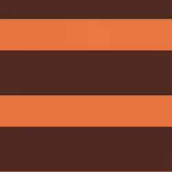 vidaXL Balcony Screen Orange and Brown 90x500 cm Oxford Fabric Outdoor Privacy