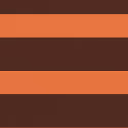 vidaXL Balcony Screen Orange and Brown 90x600 cm Oxford Fabric Outdoor Privacy