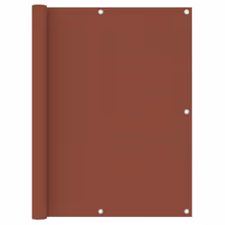 vidaXL Balcony Screen Terracotta 120x300 cm Oxford Fabric Protective Privacy
