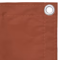 vidaXL Balcony Screen Terracotta 120x500 cm Oxford Fabric Protective Privacy