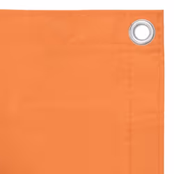 vidaXL Balcony Screen Orange 120x400 cm Oxford Fabric Protective Privacy Fence