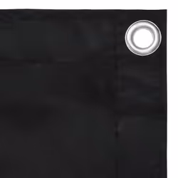 vidaXL Balcony Screen Outdoor Privacy Screen Fence Patio Screen Oxford Fabric - black, 90 x 400 cm - Additional view 2