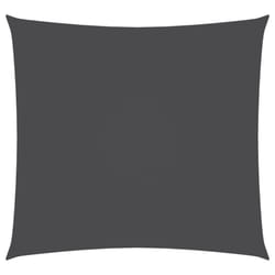 vidaXL Sunshade Sail Oxford Fabric Square 2.5x2.5 m Anthracite Patio Shade