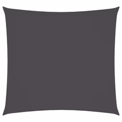vidaXL Sunshade Sail Oxford Fabric Square 3x3 m Anthracite Sunscreen Canopy