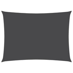 vidaXL Sunshade Sail Oxford Fabric Rectangular 3x5 m Anthracite Sunscreen