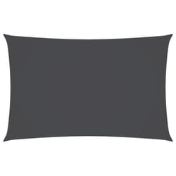 vidaXL Sunshade Sail Oxford Fabric Rectangular 3x6 m Anthracite Shade Canopy