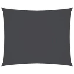 vidaXL Sunshade Sail Oxford Fabric Rectangular 3.5x4.5 m Anthracite Sunscreen