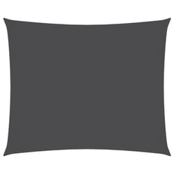 vidaXL Sunshade Sail Oxford Fabric Rectangular 4x5 m Anthracite Sunscreen