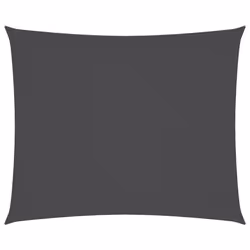 vidaXL Sunshade Sail Oxford Fabric Rectangular 5x6 m Anthracite Sunscreen
