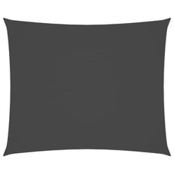 vidaXL Sunshade Sail Oxford Fabric Rectangular 6x7 m Anthracite Sunscreen