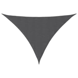 vidaXL Sunshade Sail Oxford Fabric Triangular 3x4x5 m Anthracite Sunscreen