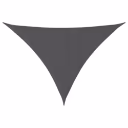 vidaXL Sunshade Sail Oxford Fabric Triangular 3x4x4 m Anthracite Sunscreen