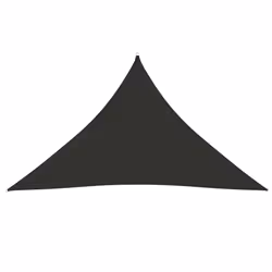 vidaXL Sunshade Sail Oxford Fabric Triangular 4x4x5.8 m Anthracite Sunscreen