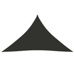 vidaXL Sunshade Sail Oxford Fabric Triangular 4x4x5.8 m Anthracite Sunscreen