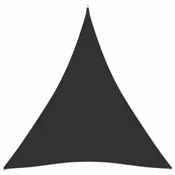 vidaXL Sunshade Sail Oxford Fabric Triangular 5x6x6 m Anthracite Sunscreen