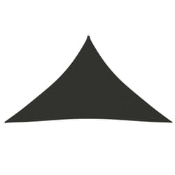vidaXL Sunshade Sail Oxford Fabric Triangular 5x5x6 m Anthracite Sunscreen