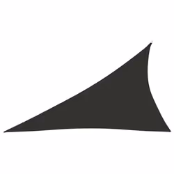 vidaXL Sunshade Sail Oxford Fabric Triangular 4x5x6.4 m Anthracite Sunscreen