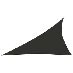 vidaXL Sunshade Sail Oxford Fabric Triangular 4x5x6.4 m Anthracite Sunscreen