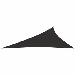 vidaXL Sunshade Sail Oxford Fabric Triangular 4x5x6.4 m Anthracite Sunscreen