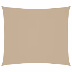 vidaXL Sunshade Sail Oxford Fabric Rectangular 2.5x3 m Beige Sunscreen Patio