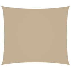 vidaXL Sunshade Sail Oxford Fabric Rectangular 2.5x3 m Beige Sunscreen Patio