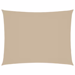 vidaXL Sunshade Sail Oxford Fabric Rectangular 3x4.5 m Beige Patio Sunscreen