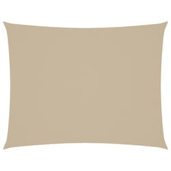 vidaXL Sunshade Sail Oxford Fabric Rectangular 3x4.5 m Beige Patio Sunscreen