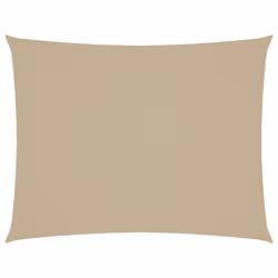 vidaXL Sunshade Sail Oxford Fabric Rectangular 3x6 m Beige Sunscreen Patio