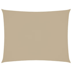 vidaXL Sunshade Sail Oxford Fabric Rectangular 3x6 m Beige Sunscreen Patio