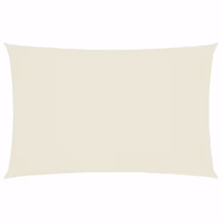 vidaXL Sunshade Sail Oxford Fabric Rectangular 2x4.5 m Cream Shade Canopy