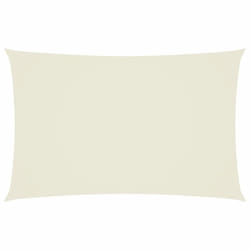 vidaXL Sunshade Sail Oxford Fabric Rectangular 2x4.5 m Cream Shade Canopy