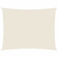 vidaXL Sunshade Sail Oxford Fabric Rectangular 2.5x4 m Cream Sunscreen Canopy