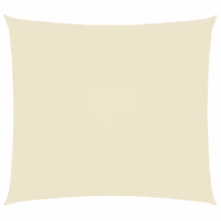 vidaXL Sunshade Sail Oxford Fabric Rectangular 3x4 m Cream Sunscreen Canopy