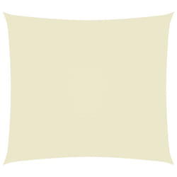 vidaXL Sunshade Sail Oxford Fabric Rectangular 3x4 m Cream Sunscreen Canopy