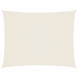 vidaXL Sunshade Sail Oxford Fabric Rectangular 3x4.5 m Cream Sunscreen Canopy