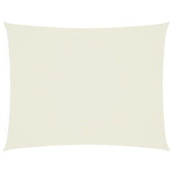 vidaXL Sunshade Sail Oxford Fabric Rectangular 3x4.5 m Cream Sunscreen Canopy