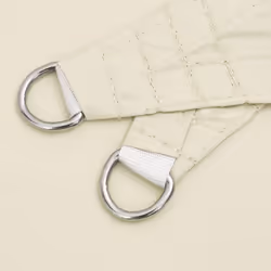 vidaXL Sunshade Sail Oxford Fabric Rectangular 3.5x5 m Cream Shade Canopy - Additional view 4