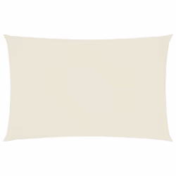 vidaXL Sunshade Sail Oxford Fabric Rectangular 4x7 m Cream Sunscreen Canopy