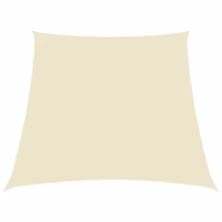 vidaXL Sunshade Sail Oxford Fabric Trapezium 2/4x3 m Cream Sunscreen Canopy