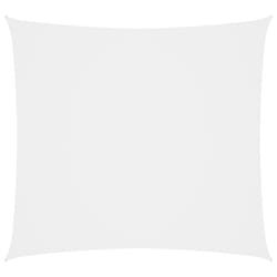 vidaXL Sunshade Sail Oxford Fabric Square 2.5x2.5 m White Sunscreen Canopy