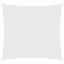 vidaXL Sunshade Sail Oxford Fabric Square 4.5x4.5 m White Sunscreen Canopy