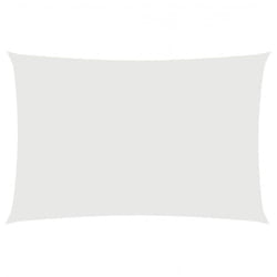 vidaXL Sunshade Sail Oxford Fabric Rectangular 2x4 m White Sunscreen Canopy