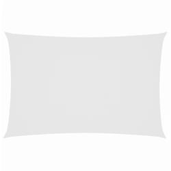 vidaXL Sunshade Sail Oxford Fabric Rectangular 2x4.5 m White Sunscreen Canopy